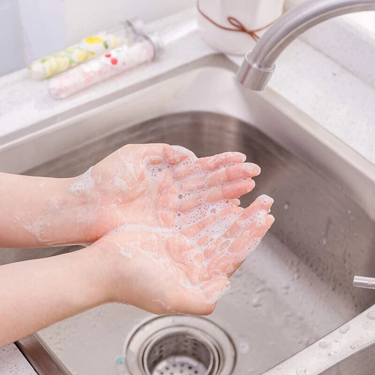 Portable Travel Paper Soap Sheets - 4 Pack Fruit Scented Disposable Mini Soap Flakes in Tubes for Hand Washing, Camping, and Outdoors
