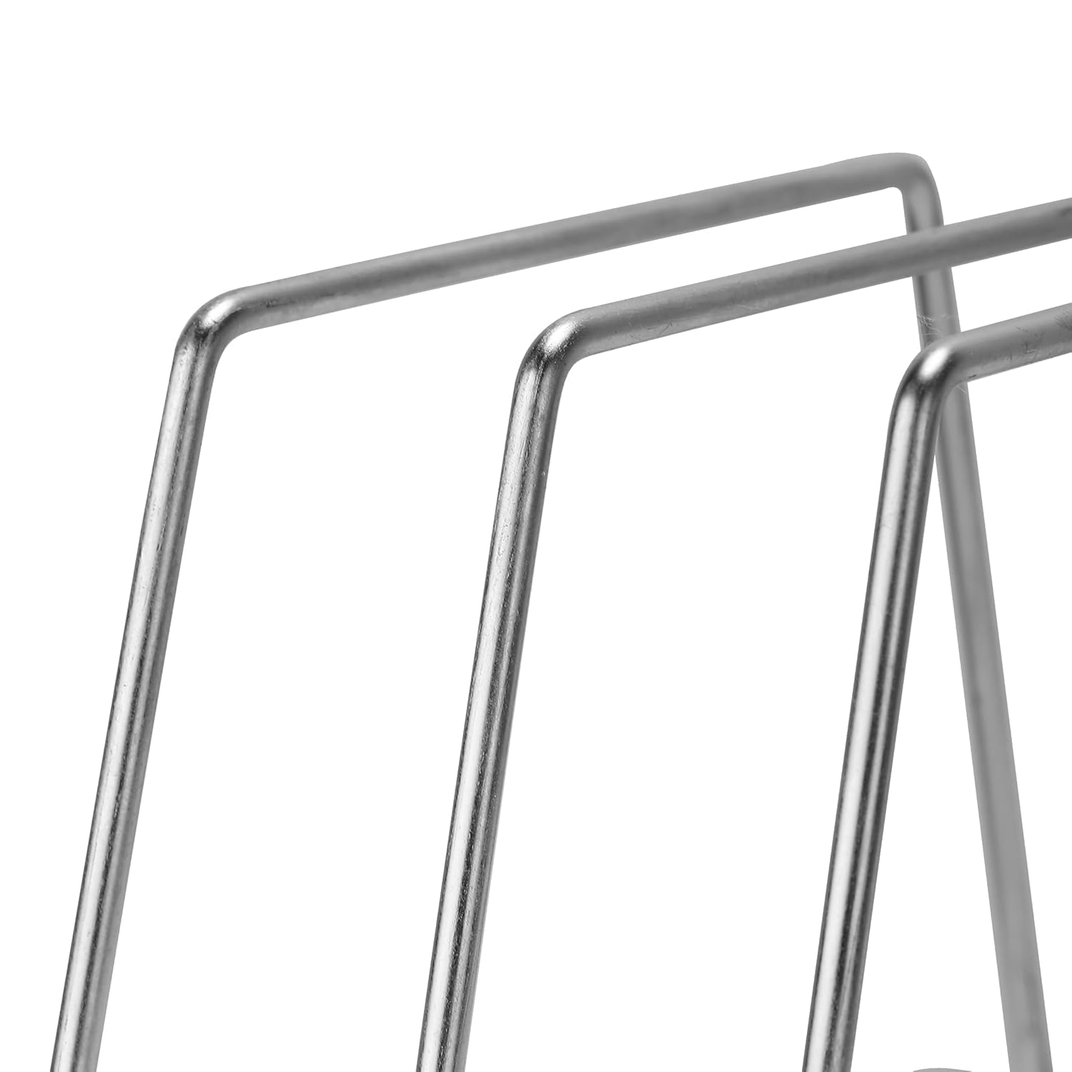 Stainless Steel Plate Rack, Plate Rack Organizer, Plate Organizer for Kitchen Cabinet, Plate Holder, Chrome Finish
