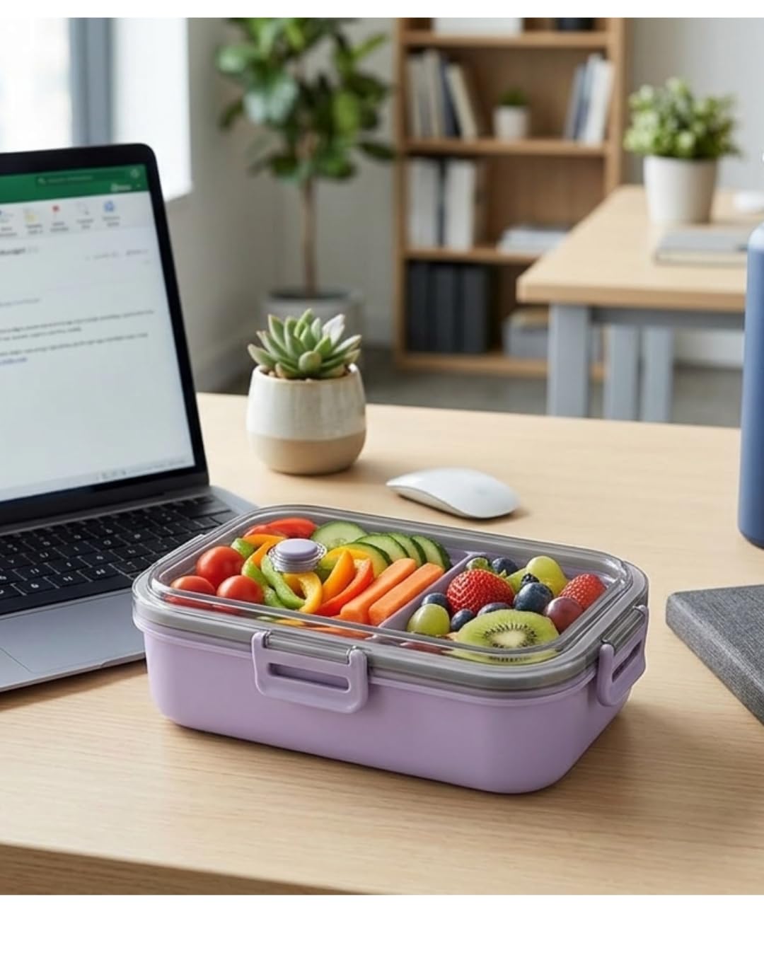 Lunch Box for Kids Boys Leakproof, Kids Lunch Box Stainless Steel, tiffen Box for School Kids