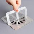 drain cover mesh, 5 Pack Waterproof Drain Cover Mesh for Bathroom – Self Adhesive Hair Catcher & Jali Protector